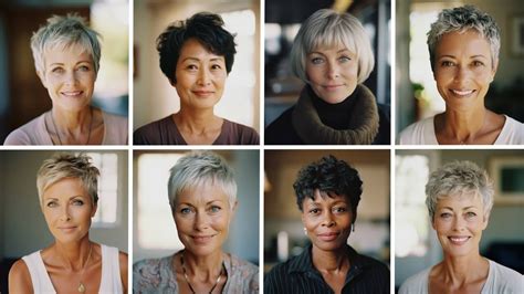 51 coupes de cheveux courts pour les femmes de 60 ans